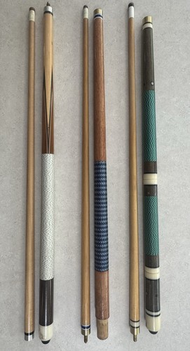Unbranded piece pool cues - pool,